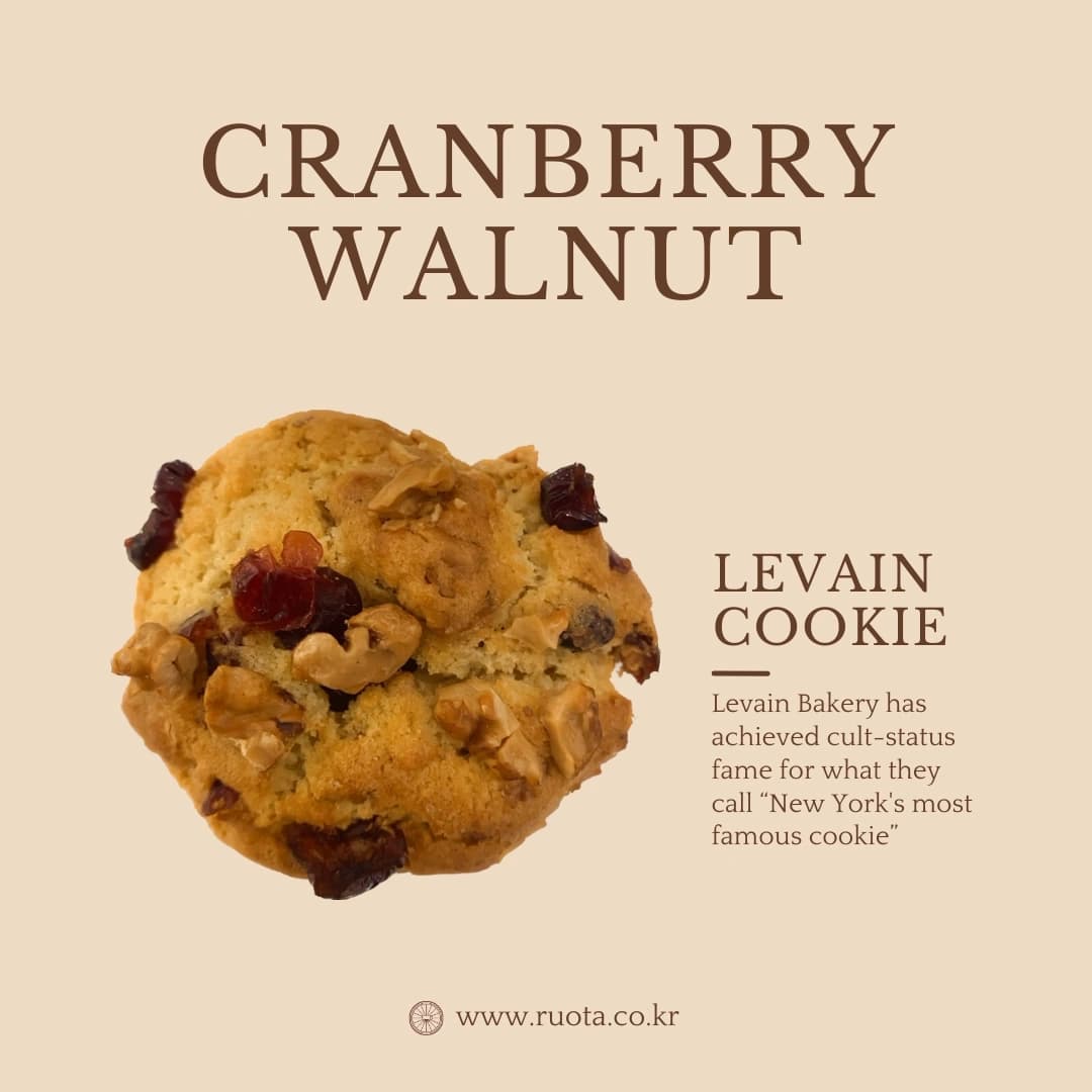 크랜베리호두 르뱅쿠키